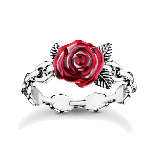 THOMAS SABO Roses Romance gyűrű gyűrű TR2482-664-10