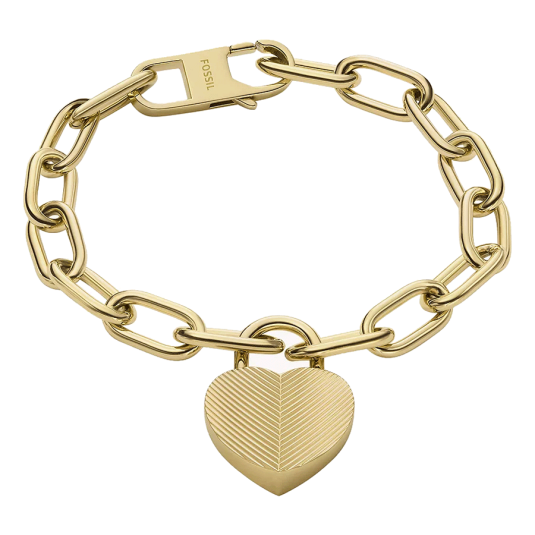 FOSSIL Harlow Linear Texture Heart női karkötő karkötő FOJF04658710