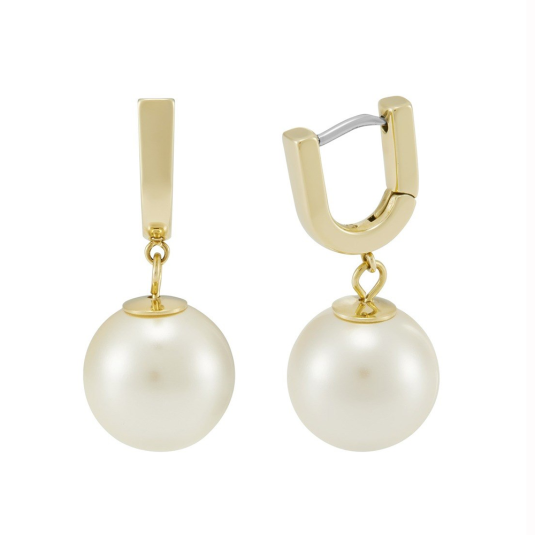 FOSSIL Heritage Pearl D-Link Gold-Tone fülbevaló fülbevaló FOJF04730710