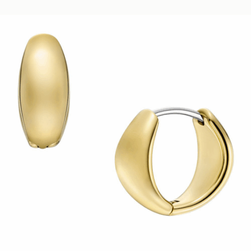 FOSSIL Ellis Domed Collection Gold-Tone fülbevaló fülbevaló FOJF04741710