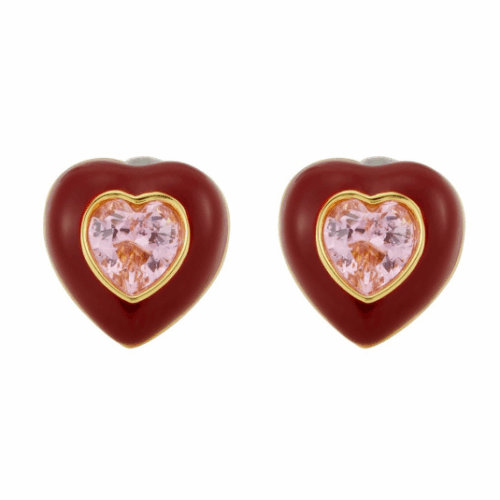 FOSSIL Candy Hearts arany tónusú fülbevaló fülbevaló FOJA7228710