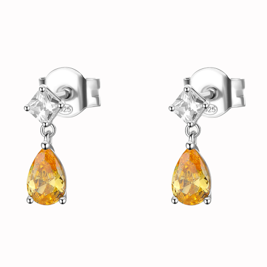 BROSWAY fülbevaló Fancy Energy Yellow fülbevaló BWFEY100
