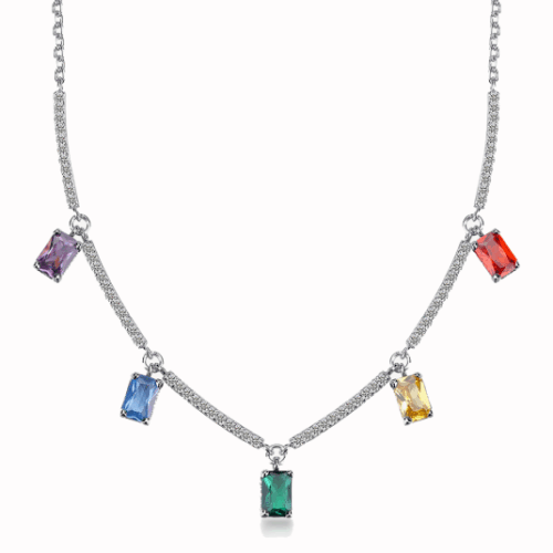 BROSWAY Fancy Joyful Rainbow nyaklánc nyaklánc BWFJR03