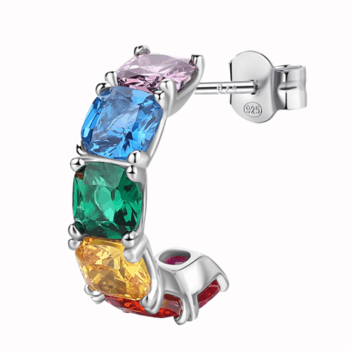 BROSWAY Joyful Rainbow fél pár fülbevaló fülbevaló BWFJR06