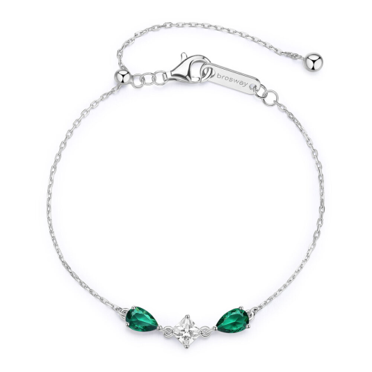 BROSWAY Fancy Life Green karkötő karkötő BWFLG112