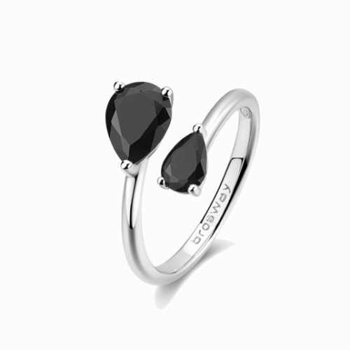 BROSWAY Fancy Mystery black női gyűrű gyűrű BWFMB119