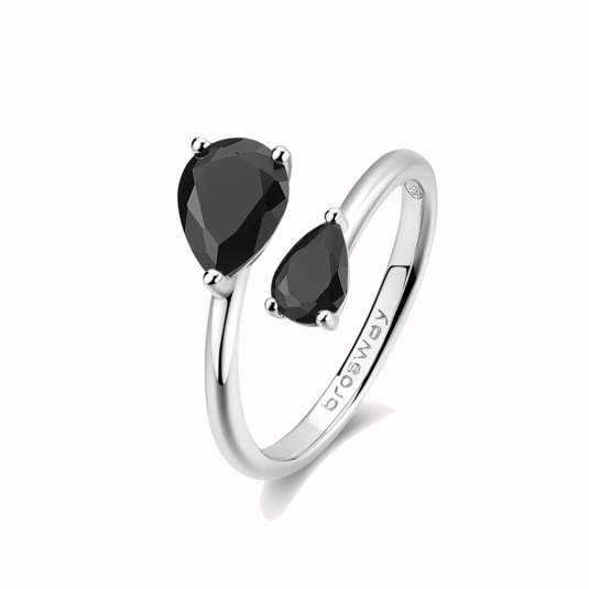 BROSWAY Fancy Mystery black női gyűrű gyűrű BWFMB119
