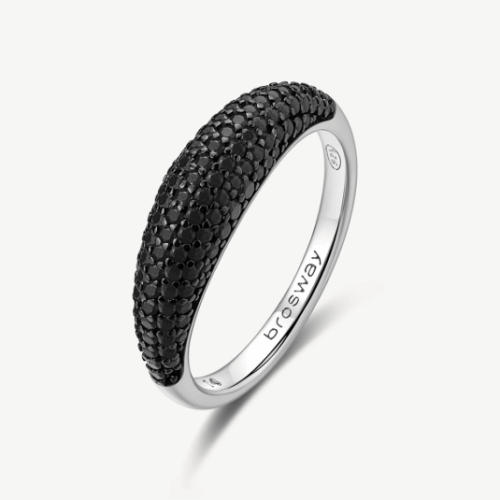 BROSWAY Fancy Mystery black gyűrű gyűrű BWFMB125