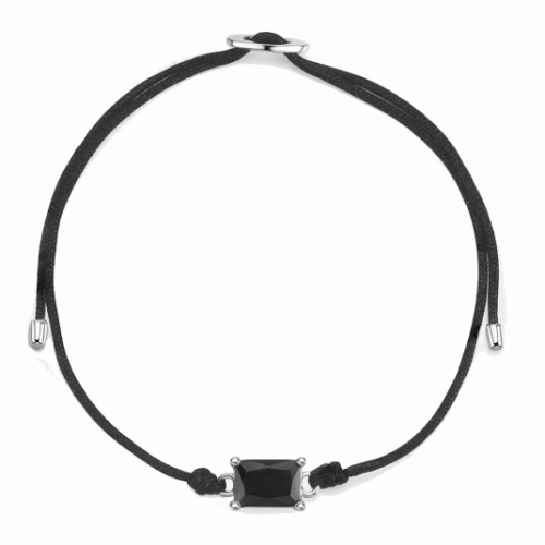 BROSWAY Fancy Mystery black zsinóros karkötő karkötő BWFMB113