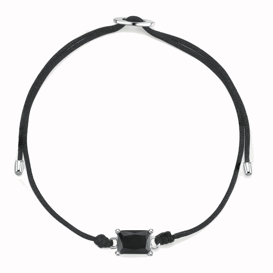 BROSWAY Fancy Mystery black zsinóros karkötő karkötő BWFMB113
