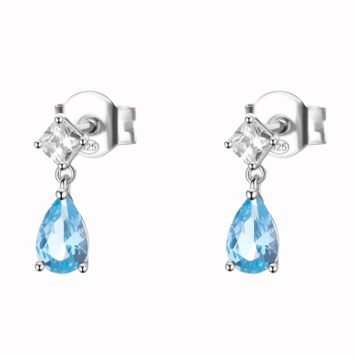 BROSWAY fülbevaló Fancy Cloud Light Blue fülbevaló BWFCL112
