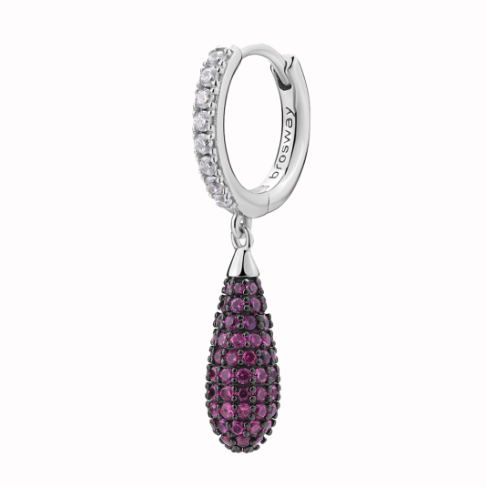 BROSWAY Fancy Passion ruby fél pár fülbevaló fülbevaló BWFPR122