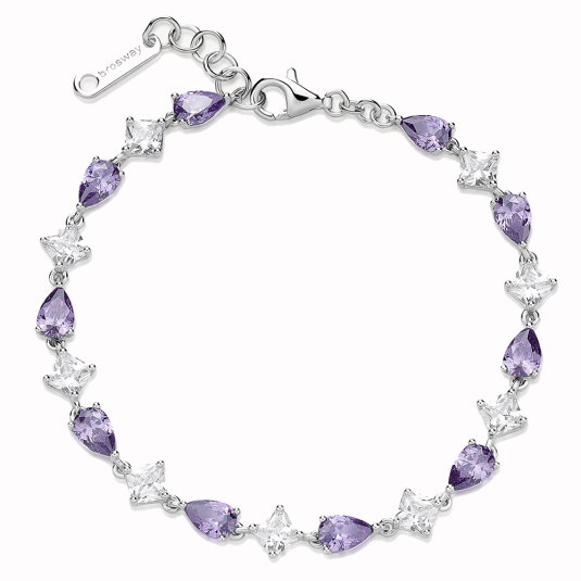 BROSWAY  Fancy Magic Purple karkötő karkötő BWFMP113
