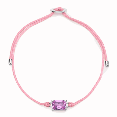 BROSWAY Fancy Vibrant Pink zsinóros karkötő karkötő BWFVP110