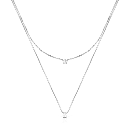 TOUS ezüst nyaklánc készlet Mini Icons nyaklánc 018172560