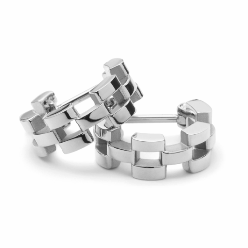 DANIEL WELLINGTON 3-Link acél fülbevaló fülbevaló DW00401019
