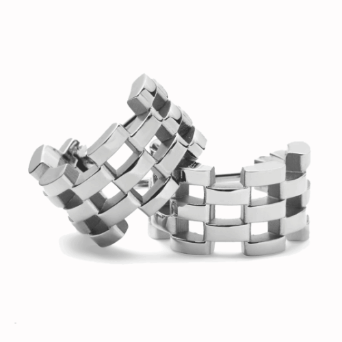 DANIEL WELLINGTON 5-Link acél fülbevaló fülbevaló DW00401020