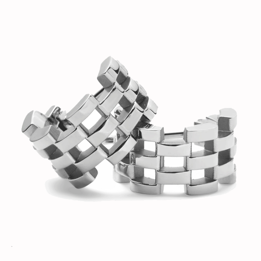 DANIEL WELLINGTON 5-Link acél fülbevaló fülbevaló DW00401020