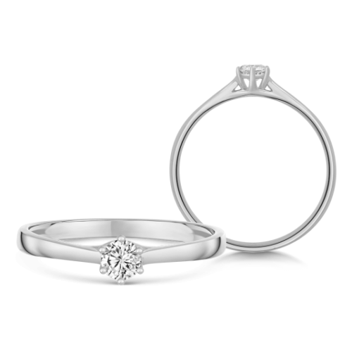SOFIA DIAMONDS arany eljegyzési gyűrű gyémánttal 0