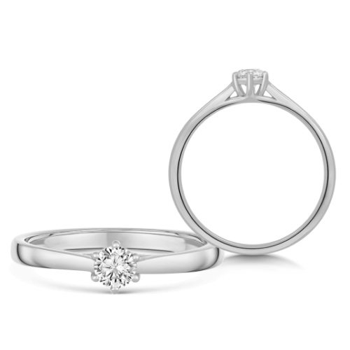 SOFIA DIAMONDS arany eljegyzési gyűrű gyémánttal 0