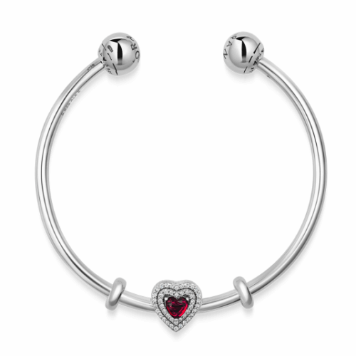 PANDORA karkötő Simply Love karkötő 596477+799218C02