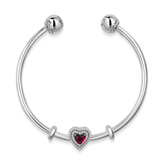 PANDORA karkötő Simply Love karkötő 596477+799218C02