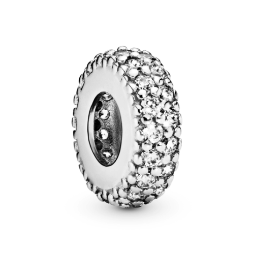 PANDORA Inspiráció pavé charm és spacer
