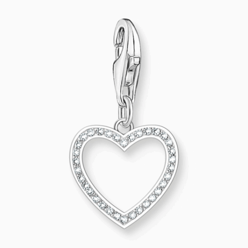 THOMAS SABO charm medál Ezüst szív medál 2203-051-14