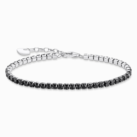 THOMAS SABO tenisz karkötő Black stones karkötő A2167-643-11
