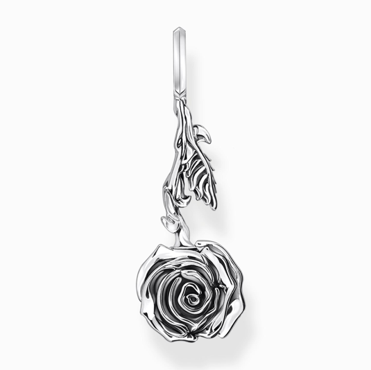 THOMAS SABO medál Midnight Rose medál PE981-637-21