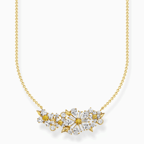 THOMAS SABO nyaklánc Lovely Daisy nyaklánc KE2085-414-4