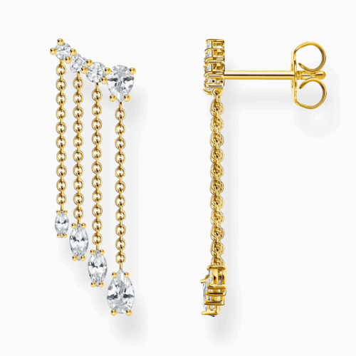 THOMAS SABO fülbevaló Waterfall fülbevaló H2325-414-14