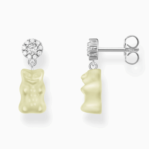 THOMAS SABO x HARIBO fülbevaló White goldbear fülbevaló H2330-052-14