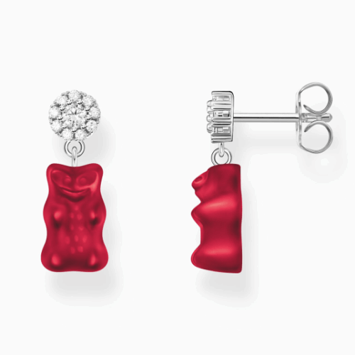 THOMAS SABO x HARIBO fülbevaló Red goldbear fülbevaló H2330-052-10