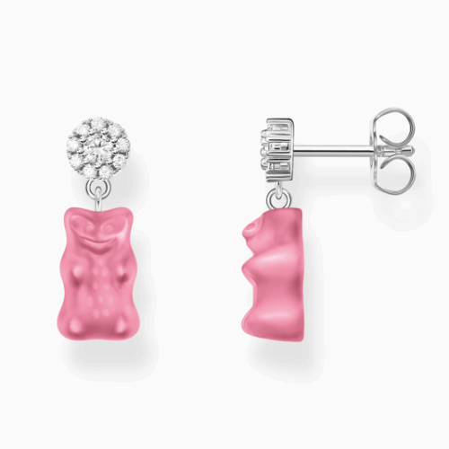 THOMAS SABO x HARIBO fülbevaló Pink goldbear fülbevaló H2330-052-9