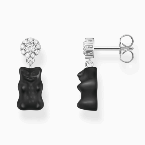 THOMAS SABO x HARIBO fülbevaló Black goldbear fülbevaló H2330-052-11