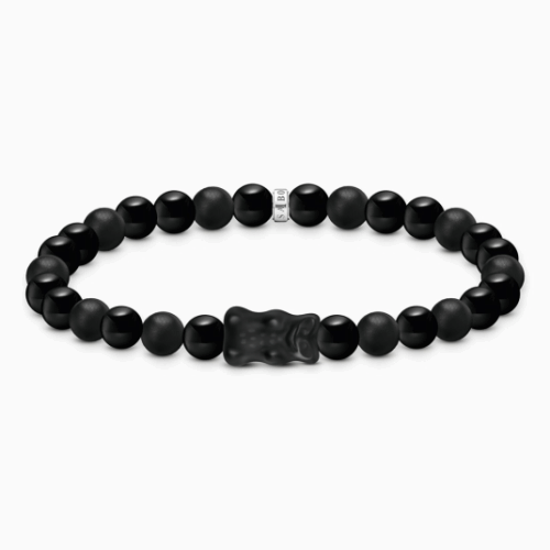 THOMAS SABO x HARIBO karkötő Black goldbear karkötő A2204-017-11