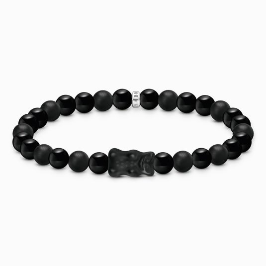 THOMAS SABO x HARIBO karkötő Black goldbear karkötő A2204-017-11