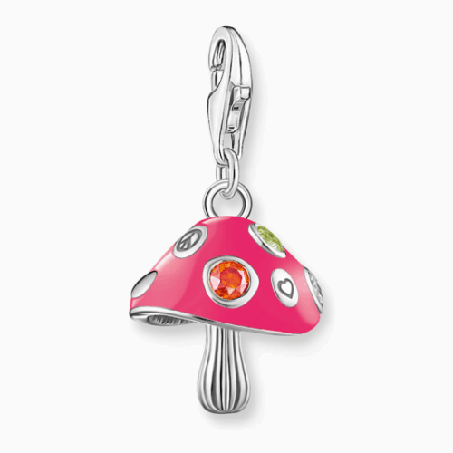 THOMAS SABO charm medál Fly agaric medál 2211-845-7