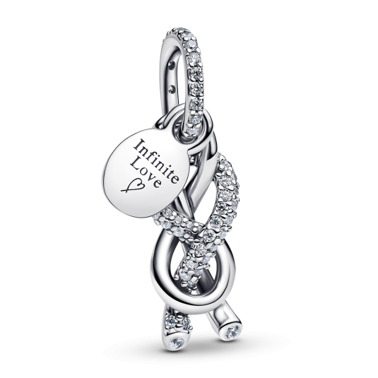 PANDORA Végtelen csomó charm
