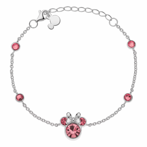 DISNEY ezüst karkötő Minnie karkötő BS00062SRUL-55.CS
