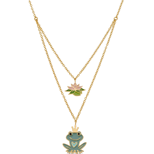 DISNEY Frog Prince ezüst nyaklánc nyaklánc NS00047YZCL-157.CS