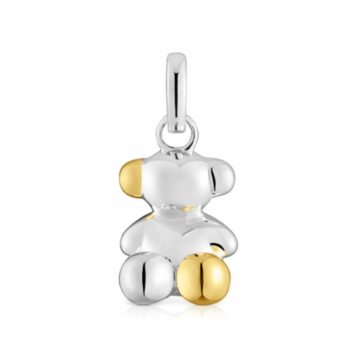TOUS ezüst medál Bold Bear medál 311564570