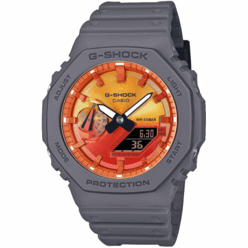 CASIO férfi karóra G-Shock karóra CASGA-2100FL-8AER