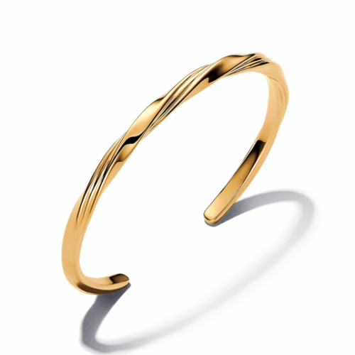 PANDORA ESSENCE aranyozott merev karkötő karkötő 563869C00