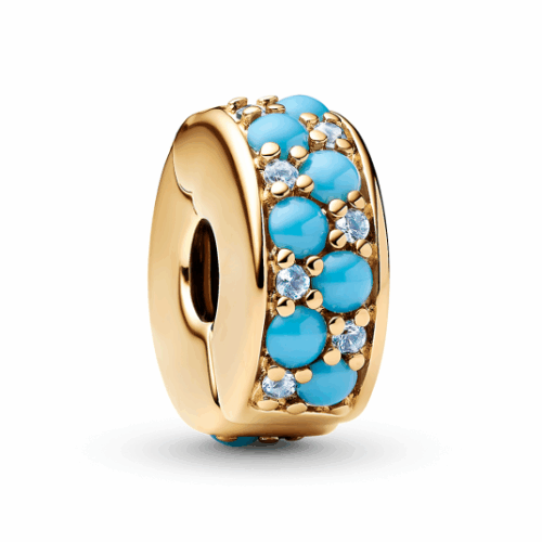 PANDORA aranyozott klip charm
