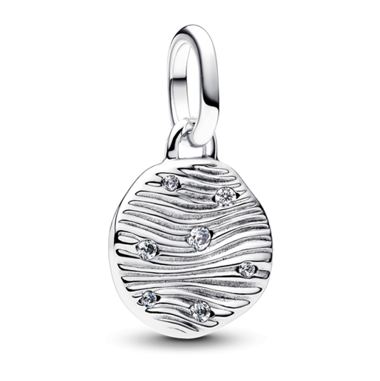 PANDORA ME Hullámos mini medál medál 793860C01