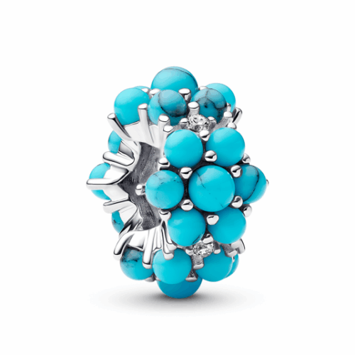 PANDORA  Türkiz Óceán charm