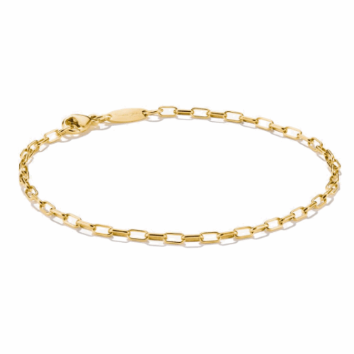 THOMAS SABO CONNECT karkötő gemkapocs aranyozott karkötő A2206-413-39