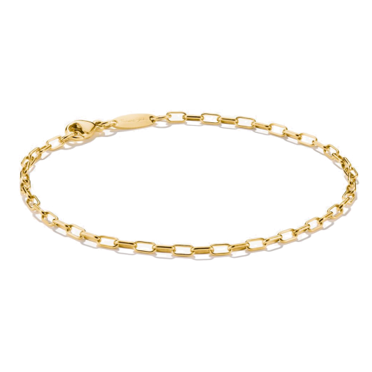 THOMAS SABO CONNECT karkötő gemkapocs aranyozott karkötő A2206-413-39
